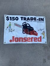 Jonsered vinyl banner for sale  Chippewa Falls