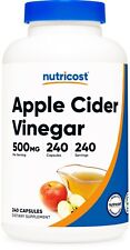 Nutricost apple cider for sale  Vineyard