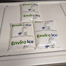 Lote de 3 bolsas de hielo refrigerante Enviro gel de hielo para envío plantas enfriadoras de campamento segunda mano  Embacar hacia Mexico