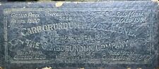 Vintage carborundum company for sale  Asheville