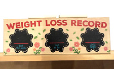 Weight loss record for sale  FAREHAM