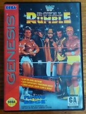 Videojuego y manual SEGA Genesis WWE WWF Royal Rumble NTSC, usado segunda mano  Embacar hacia Argentina
