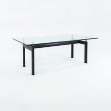 1980s LC6 Glass Dining Table Le Corbusier, Pierre Jeanneret, Charlotte Perriand for sale  Shipping to South Africa