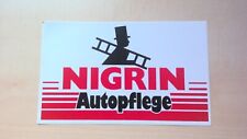 Werbe aufkleber nigrin gebraucht kaufen  Mainz