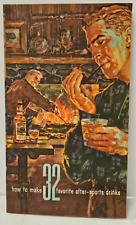 Folleto Cómo Hacer 32 Bebidas Predeportivas Favoritas 1960 Southern Comfort segunda mano  Embacar hacia Mexico