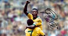 Pele signed brazil for sale  UK