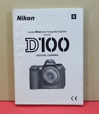 Nikon d100 manuale usato  Italia