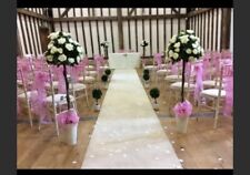Ivory wedding aisle for sale  BILLERICAY