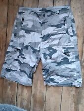 Bench  Camo Cargo Combat  Old School Shorts 30 Waist  for sale  Shipping to South Africa