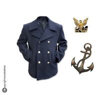 marine pea coat usato  Rovigo