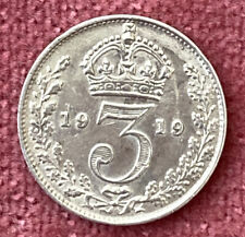 1919 silver threepenny for sale  KETTERING