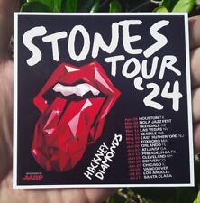Ímã promocional The Rolling Stones Tour '24 ☆ 3,6 X 3,7 polegadas ☆ Hackney Diamonds  comprar usado  Enviando para Brazil