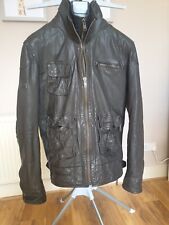 superdry tarpit leather jacket for sale  BRISTOL