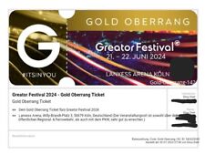 Greator festival tickets usato  Taufers Im Muenstertal