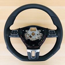 Flattened leather steering for sale  Shipping to Ireland