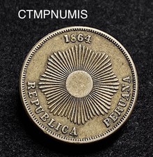 Perou pesos 1864 d'occasion  France