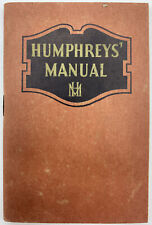 Humphreys manual medicine for sale  Palmyra