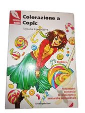 Libro colorazione copic usato  Vercelli