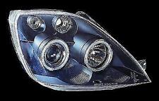 Faróis projetores anel halo LED preto para Ford Fiesta mk6 02-07 Rhd comprar usado  Enviando para Brazil