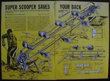 Excavadora trinchera de arena transportador 1970 cómo construir planos Super Scooper segunda mano  Embacar hacia Argentina