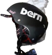Tapa del casco de esquí snowboard Bern Brighton con revestimiento de manguito extraíble en excelente estado segunda mano  Embacar hacia Argentina