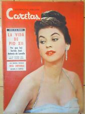 Revista Perú Caretas - Miss Universo Luz Marina Zuluaga - Max Factor foto 1958 segunda mano  Embacar hacia Argentina