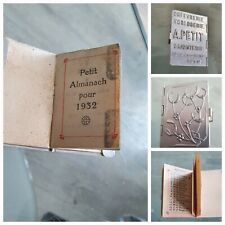 1932 petit almanac d'occasion  Expédié en Belgium