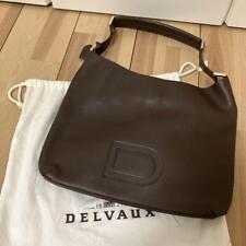 Delvaux handbag brown d'occasion  Expédié en Belgium