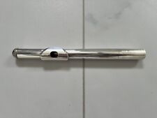 Solid silver flute for sale  WYMONDHAM