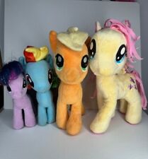 My Little Pony Plush lot G4  Fluttershy Rainbow Dash Applejack Twilight Sparkle for sale  Shipping to South Africa