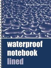 Waterproof notebook lined for sale  Shipping to Ireland
