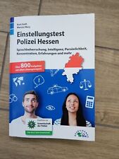 Einstellungstest polizei hesse gebraucht kaufen  Riedstadt