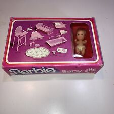 Boneca Barbie Baby-sits Vintage 1976 Nº. 7882 Mattel na caixa original Taiwan🍼 comprar usado  Enviando para Brazil