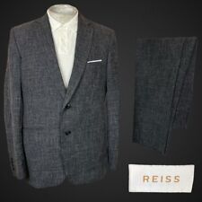 Reiss suit grey for sale  Shipping to Ireland