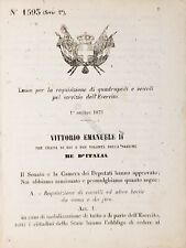 Decreto regno italia usato  Vimodrone