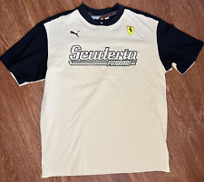 Camiseta masculina manga curta Puma Formula 1 Santander Scuderia Ferrari bronzeada média M comprar usado  Enviando para Brazil