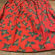Festive red apron for sale  MANCHESTER