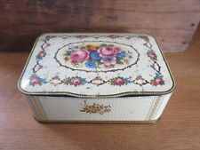 vintage roses tin for sale  IVYBRIDGE