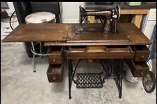 Used, SALE! Antique Singer Red Eye Treadle Sewing Machine in Cabinet Circa 1910 - 1916 for sale  Palm Bay