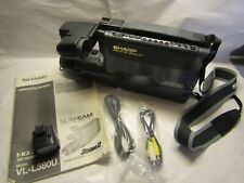 Sharp Super Cat's Eye 0.7 LUX SLIMCAM 8mm Video Camcorder VL-L380U for sale  Shipping to South Africa