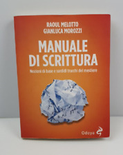 Manuale scrittura melotto usato  Roma