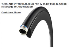 TUBOLARE RUBINO PRO IV 28 FULL BLACK G2.0 - VITTORIA usato  Sapri