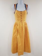 Vintage dress yellow for sale  PLYMOUTH