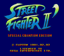 Street Fighter II Special Champion Edition - Jogo Sega comprar usado  Enviando para Brazil