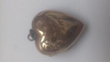 Antique gold heart for sale  CLITHEROE