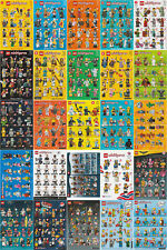 Lego minifigure leaflets for sale  LLANDUDNO