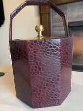 bucket faux ice leather mcm for sale  Appleton