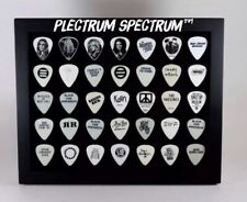 Usado, PLECTRUM SPECTRUM™ 8" x 10" Guitar Pick Display PRETO - QUADRO INCLUÍDO! comprar usado  Enviando para Brazil