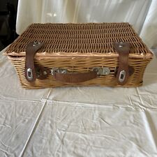 Vintage wicker suitcase for sale  Quincy