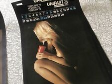 1975 unipart calendar for sale  UK